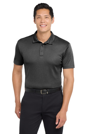 Port Authority ® Heathered Silk Touch ™ Performance Polo. K542 — Black Heather