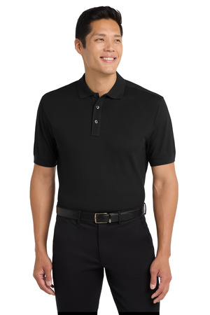 Port Authority ® Stretch Pique Polo. K555 — Black