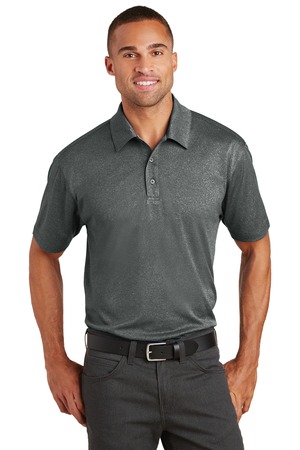 Port Authority ® Trace Heather Polo. K576 — Charcoal Heather