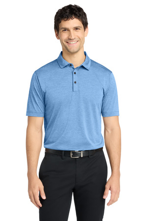 Port Authority ® Shadow Stripe Polo. K585 — Carolina Blue