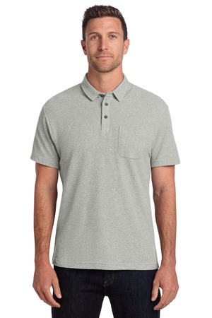 Port Authority ® C-FREE ® Cotton Blend Pique Pocket Polo K868