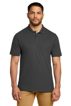 Port & Co ® Combed Ring Spun Pique Polo. KP1500 — Charcoal