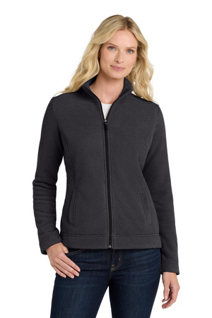 Port Authority ® Women's Ultra Warm Brushed Fleece Jacket. L211 — Graphite/ Deep Black