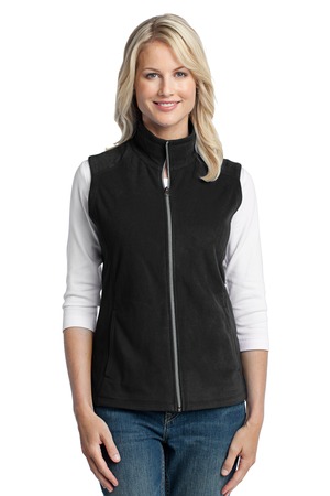 Port Authority ® Women's Microfleece Vest. L226 — Black