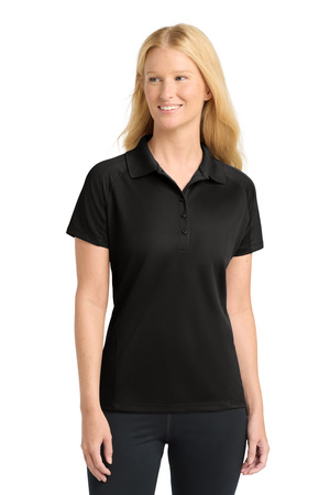 Sport-Tek ® Women's Dri-Mesh ® Pro Polo. L474 — Black