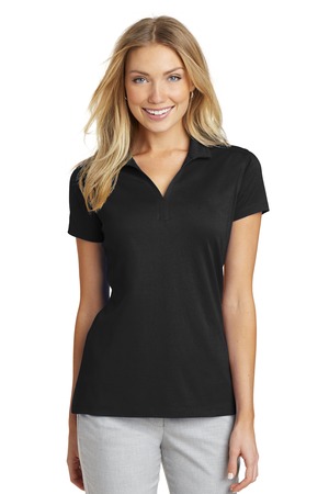Port Authority ® Women's Rapid Dry ™ Mesh Polo. L573 — Black