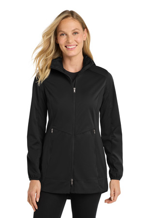 Port Authority ® Women's Active Hooded Soft Shell Jacket. L719 — Deep Black