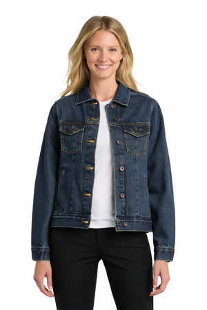 Port Authority ® Women's Denim Jacket. L7620 — Denim Blue