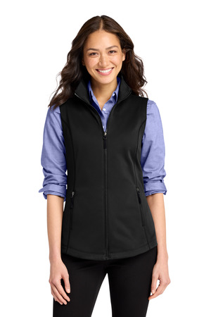 Port Authority ® Women's Collective Smooth Fleece Vest L906 — Deep Black