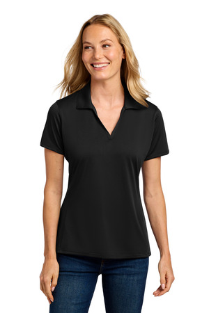 Port Authority ® Women's Performance Staff Polo LK398 — Black
