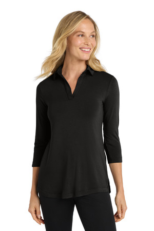 Port Authority ® Women's Luxe Knit Tunic. LK5601 — Deep Black