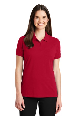 Port Authority ® Women's EZCotton ® Polo. LK8000 — Apple Red