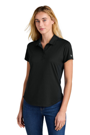 New Era ® Women's Power Polo LNEA225 — Black