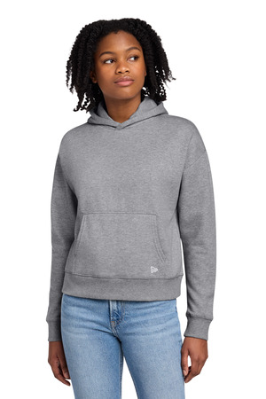 New Era ® Women's Comeback Fleece Pullover Hoodie LNEA550 — Athletic Heather