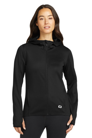 OGIO ® Women's Stealth Full-Zip Jacket. LOE728 — Blacktop