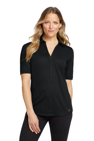 OGIO ® Women's Metro Polo. LOG130 — Blacktop