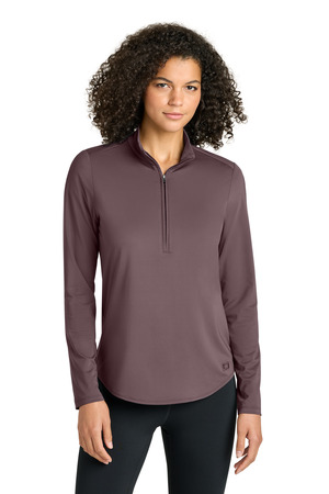 OGIO ® Women's Regain 1/2-Zip LOG172 — Ashen Plum
