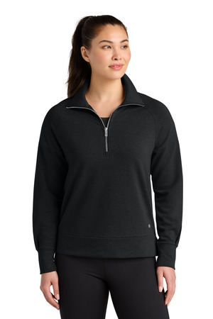 OGIO ® Women's Luuma 1/2-Zip LOG814 — Blacktop