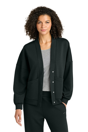 OGIO ® Women's Transcend Cardigan LOG862 — Blacktop