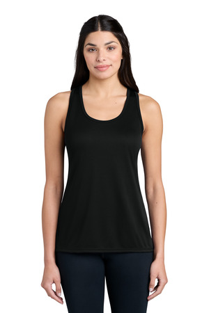 Port & Co ® Women's Performance Tank LPC380TT — Jet Black
