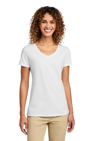 Port & Co ® Women's Fan Favorite V-Neck Tee. LPC450V