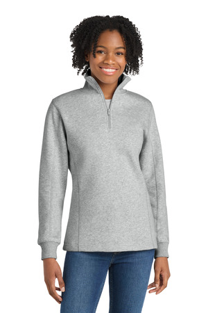 Sport-Tek ® Women's 1/4-Zip Sweatshirt. LST253 — Athletic Heather