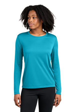 Sport-Tek ® Women's Competitor ™ Long Sleeve Crewneck LST350LS — Atomic Blue