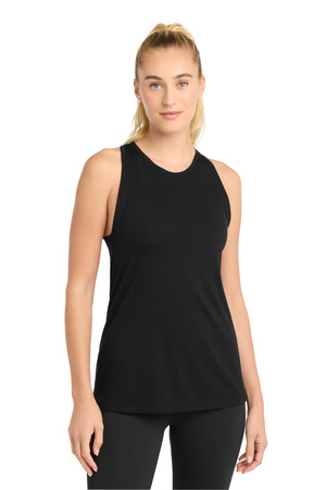 Sport-Tek ® Women's PosiCharge ® Tri-Blend Wicking Tank. LST402 — Black Triad Solid