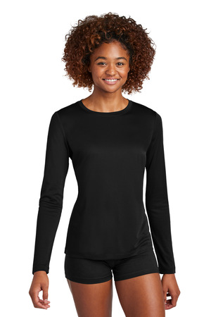 Sport-Tek ® Women's Posi-UV ® Pro Long Sleeve LST420LS — Black
