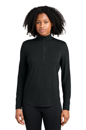 Sport-Tek ® Women's Versa 1/4-Zip LST491 — Black