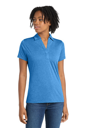 Sport-Tek ® Women's Heather Contender™ Polo. LST660 — Blue Wake Heather