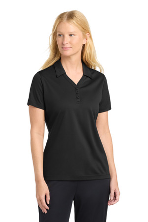 Sport-Tek ® Women's PosiCharge ® Micro-Mesh Polo. LST680 — Black