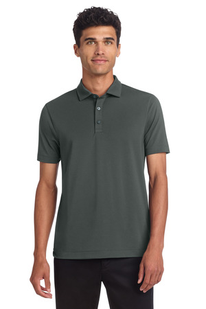 Mercer+Mettle ® Stretch Jersey Polo MM1014 — Anchor Grey