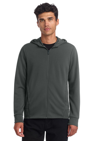 Mercer+Mettle ® Double-Knit Full-Zip Hoodie MM3002 — Anchor Grey
