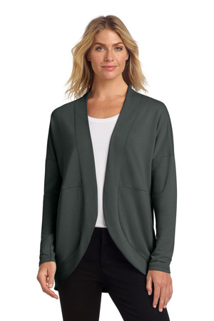 Mercer+Mettle ® Women's Stretch Open-Front Cardigan MM3015 — Anchor Grey