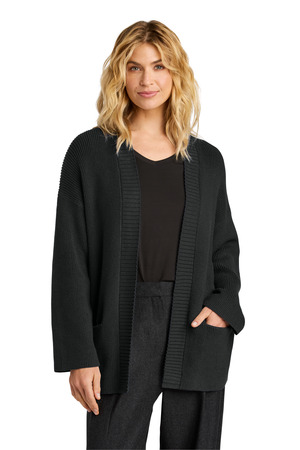 Mercer+Mettle ® Women's Open Cardi MM3021 — Deep Black