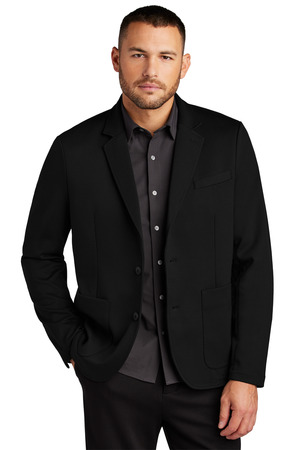 Mercer+Mettle ® Relaxed Knit Blazer MM3030 — Deep Black