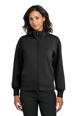 Mercer+Mettle ® Women's Soft Spacer Full-Zip MM3103 — Deep Black