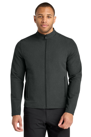 Mercer+Mettle ® Stretch Soft Shell Jacket MM7102 — Anchor Grey Heather
