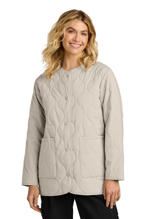 Mercer+Mettle ® Women's Quilted Liner Jacket MM7203 — Almond