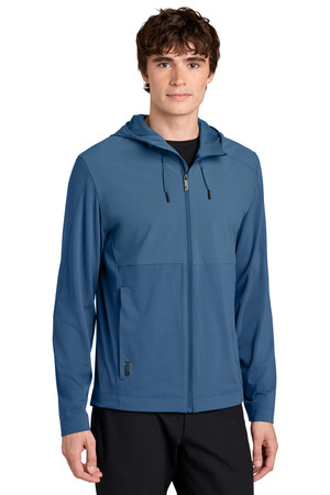 MiiR ® Kivu Hybrid Full-Zip Hooded Jacket MRA230 — Deep Lake
