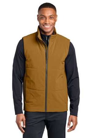 MiiR ® Sashiko Stretch Puffy Vest MRA442 — Amber Haze