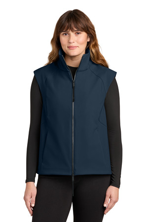 MiiR ® Women's Nozawa Soft Shell Vest MRAW473 — Indigo Navy