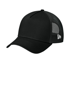 New Era ® Snapback Trucker Cap. NE205 — Flag Black/ Black