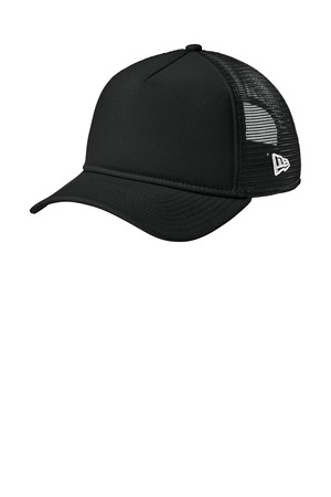 New Era ® A-Frame Snapback Mesh Back Cap NE212 — Flag Black/ Black