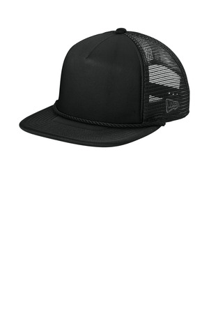 New Era ® Foam Rope Trucker Cap NE410 — Black