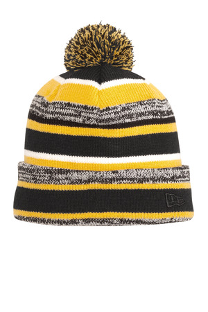 New Era ® Sideline Beanie. NE902 — Black/ Gold