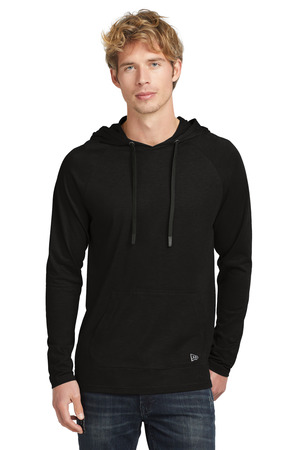 New Era ® Tri-Blend Hoodie. NEA137 — Black Solid