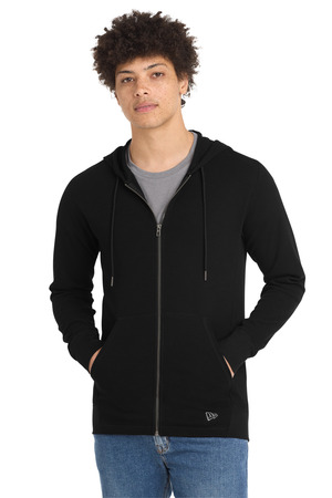New Era ® Thermal Full-Zip Hoodie NEA141 — Black