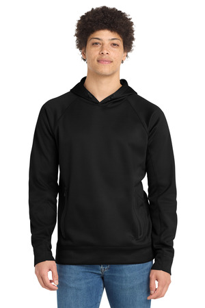 New Era ® Venue Fleece Pullover Hoodie. NEA520 — Black